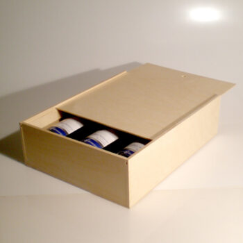 Wooden Box with sliding lid