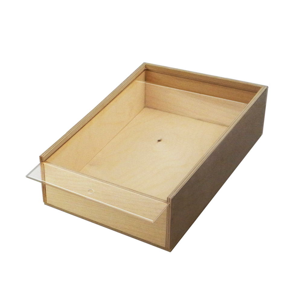 Scatola in legno con coperchio scorrevole, scatola organizer per cucito in legno  con cassetto e coperchio incernierato, organizzatore per ricamo, scatola  portaoggetti in legno -  Italia