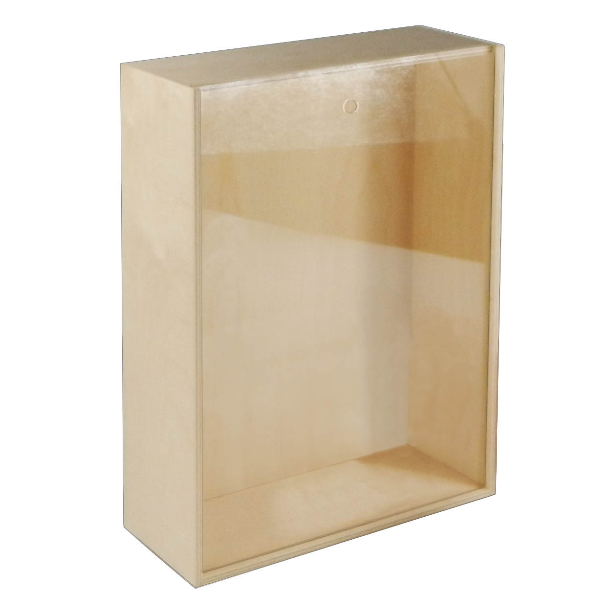 Scatola in legno con coperchio scorrevole trasparente per 3 bottiglie –  Art.TS3 – Siso